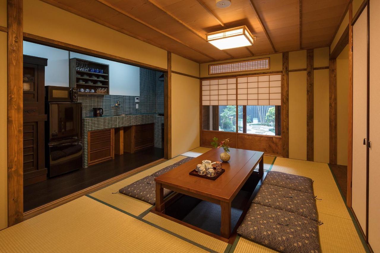 Villa Garaku An Machiya House Kioto Exterior foto