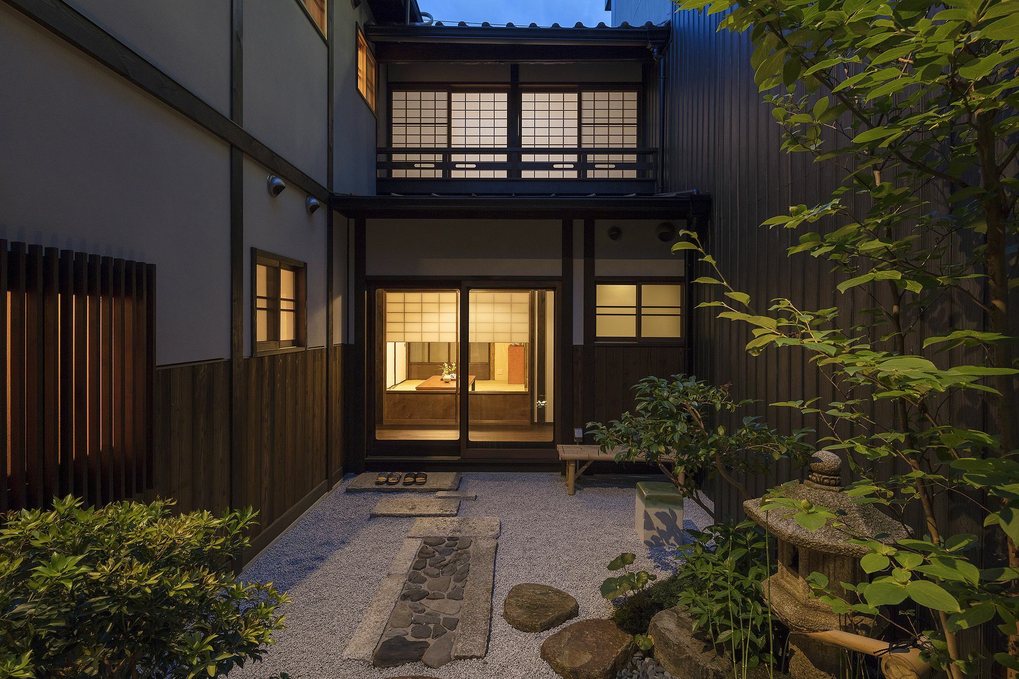 Villa Garaku An Machiya House Kioto Exterior foto