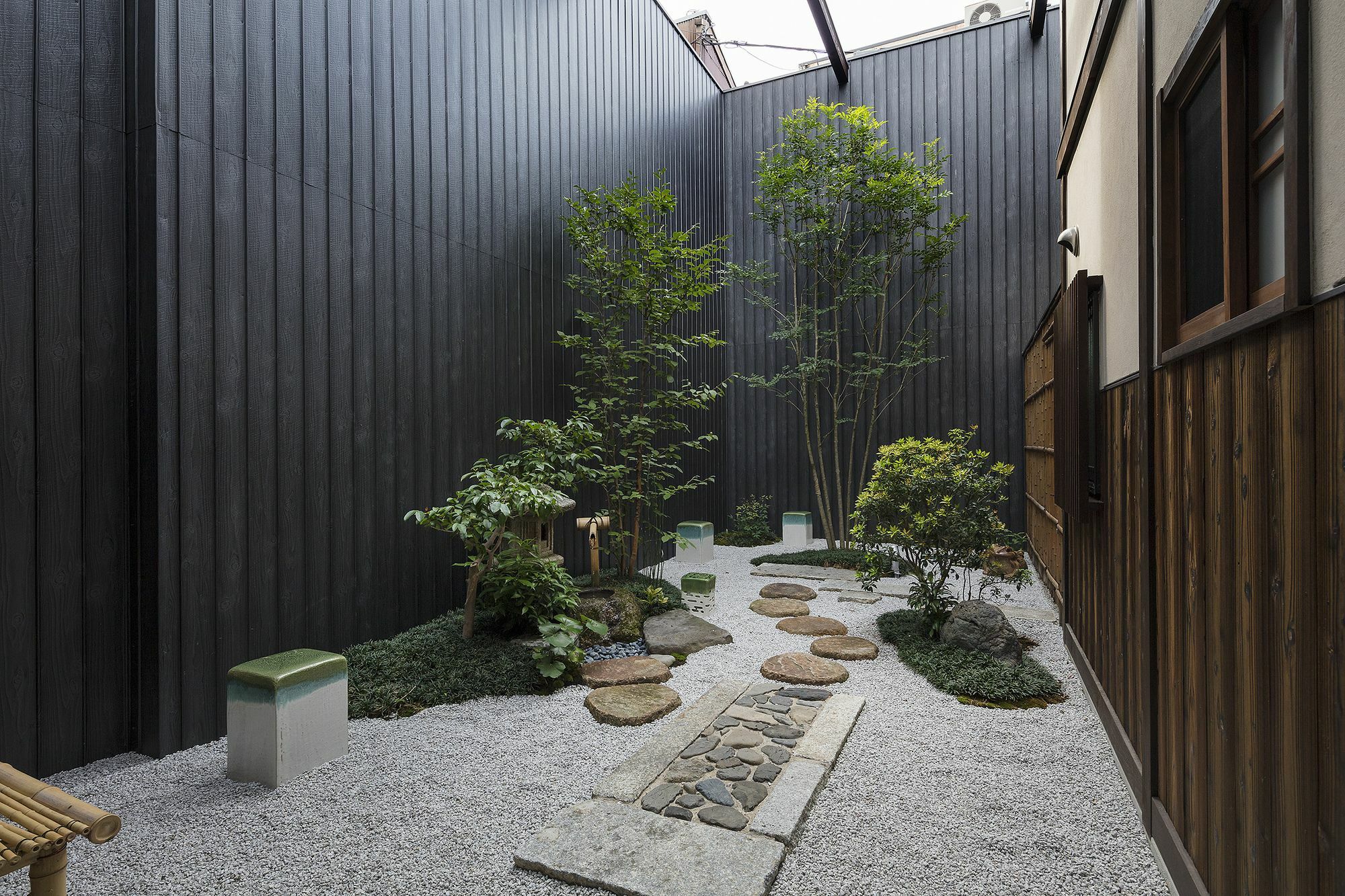 Villa Garaku An Machiya House Kioto Exterior foto