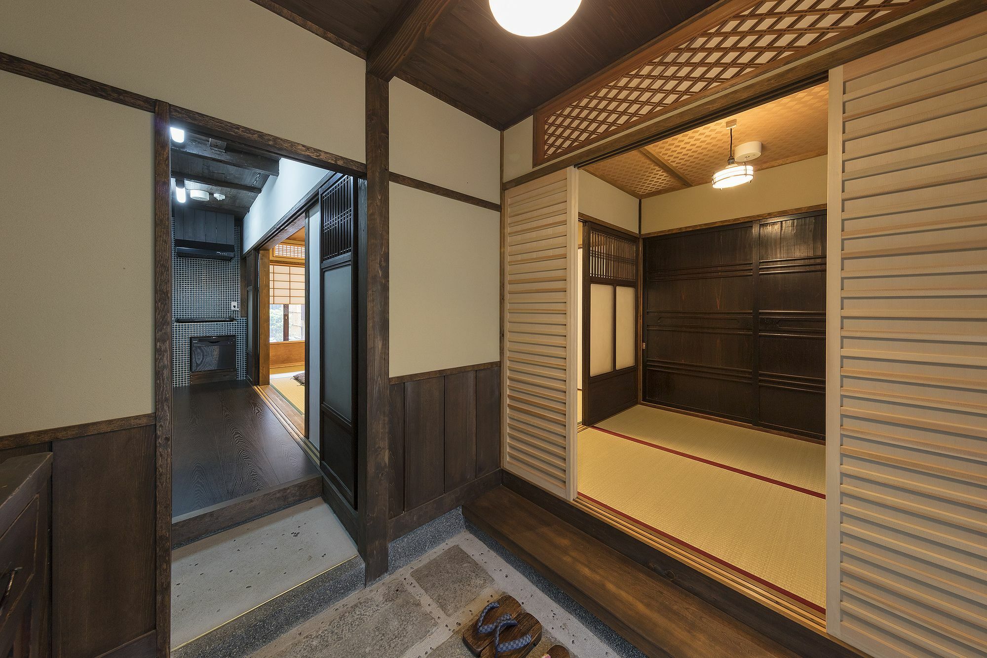 Villa Garaku An Machiya House Kioto Exterior foto