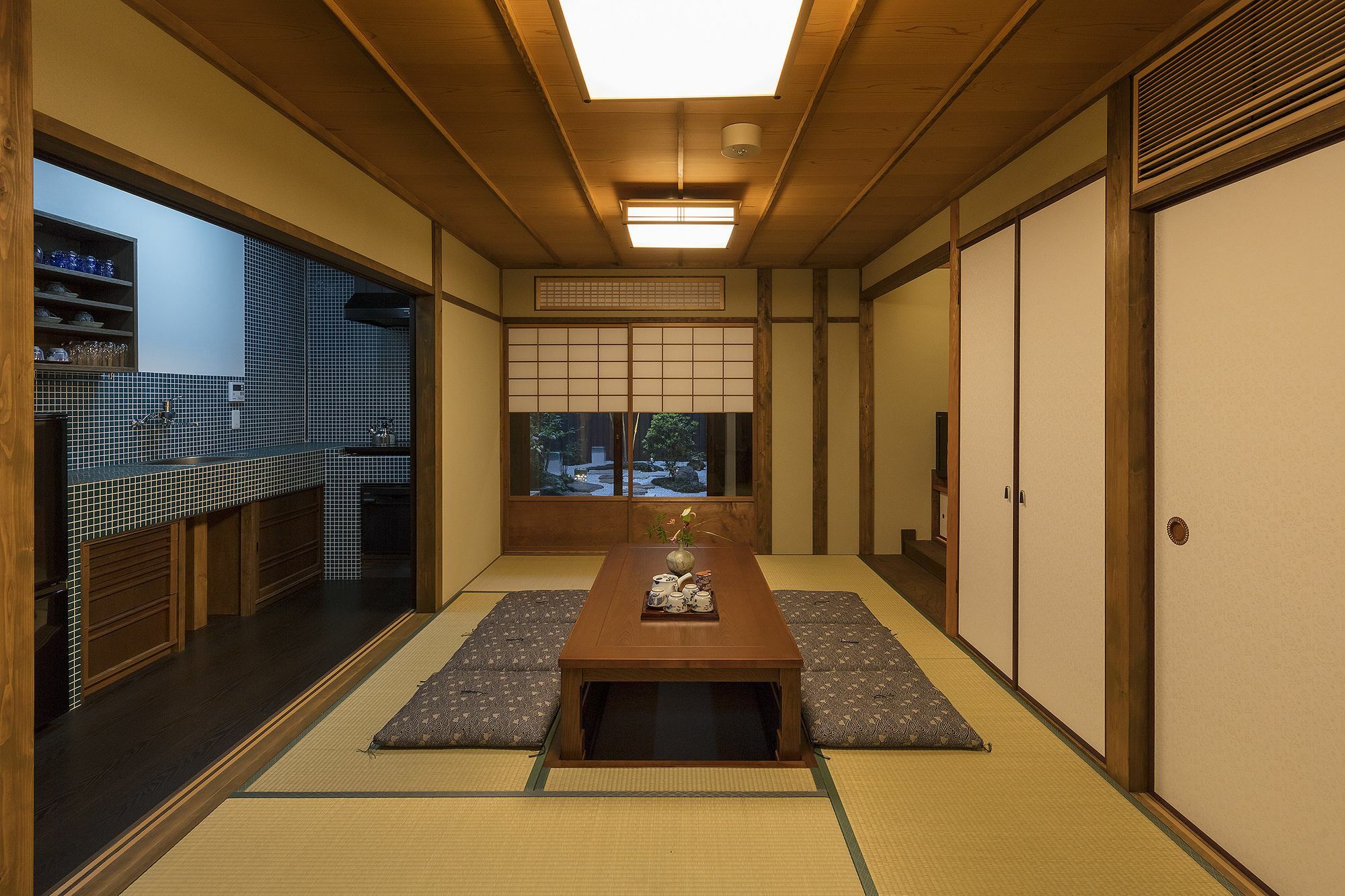 Villa Garaku An Machiya House Kioto Exterior foto