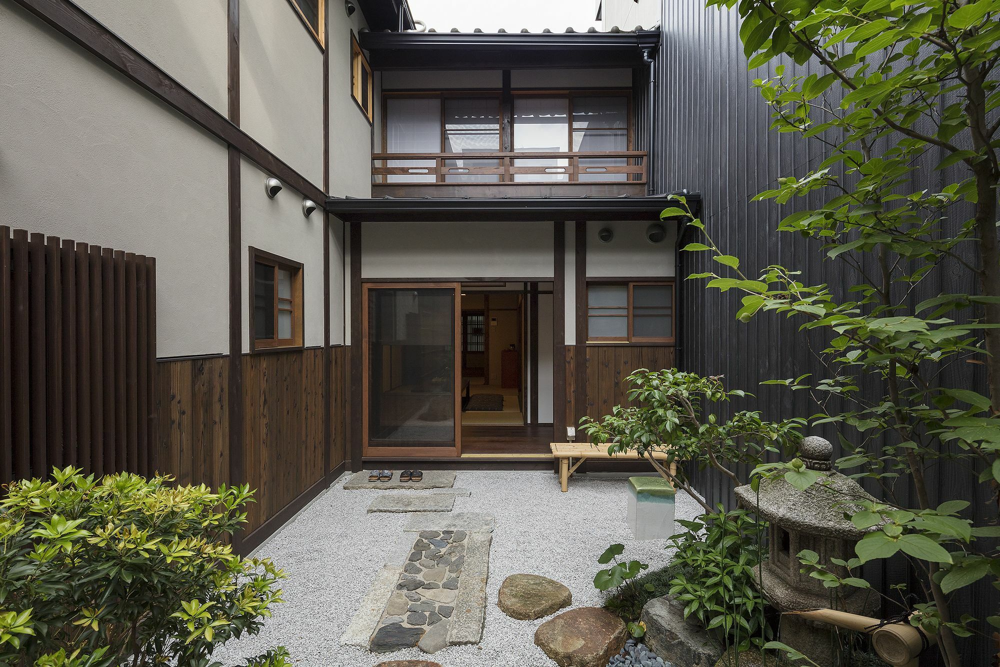 Villa Garaku An Machiya House Kioto Exterior foto